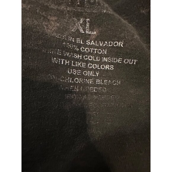 Thirty singles Washed Black Graphic T-Shirt XL "May God Be With Us All"  Cotton - Picture 2 of 7